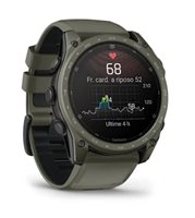 Smartwatch Garmin Uomo tactix® 8 - 51 mm, AMOLED, rivestimento Cerakote® in Titanio 010-04553-11 - 010-04553-11